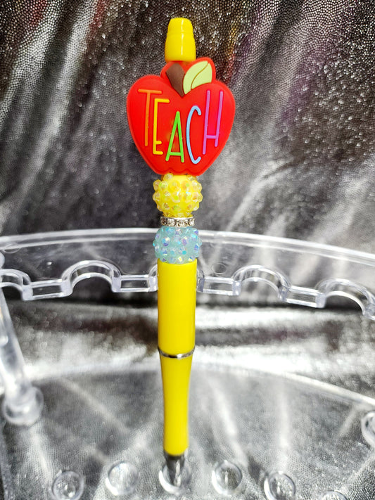 RED TEACHER APPLE