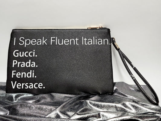 I SPEAK FLUENT ITALIAN BAG